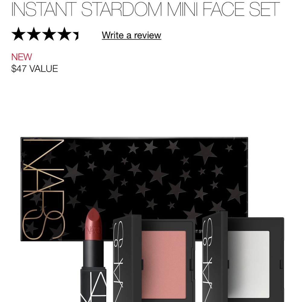NARS INSTANT STARDOM MINI FACE SET